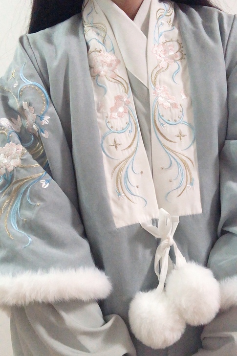 东月棠流云兔多色款半袖汉服汉元素袄子女20...