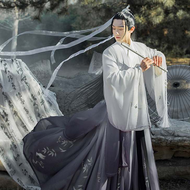 汉服女正品原创中国风汉服男侠客古装交领齐腰...