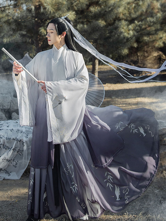 汉服男正品原创中国风汉服女侠客古装交领齐腰...