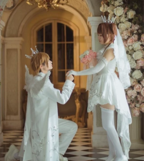 【现货】uwowo悠窝窝魔卡少女樱15周年纪念婚纱小樱cos...