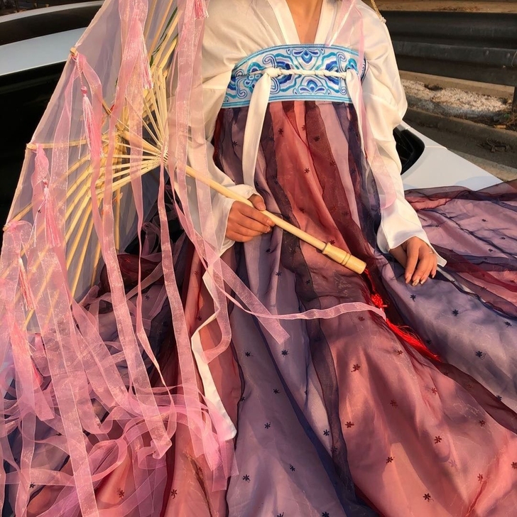 出社原创【星河赋】刺绣对襟6米摆下裙绣花齐...