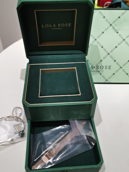 罗拉小绿表手表盒子LOLA ROSE女表包...
