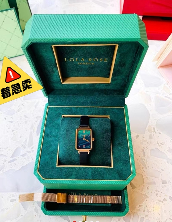 【捡漏】Lola Rose腕表专柜品质复古...