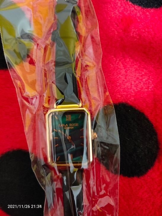 Lola rose小方块手表，别人给的，全...
