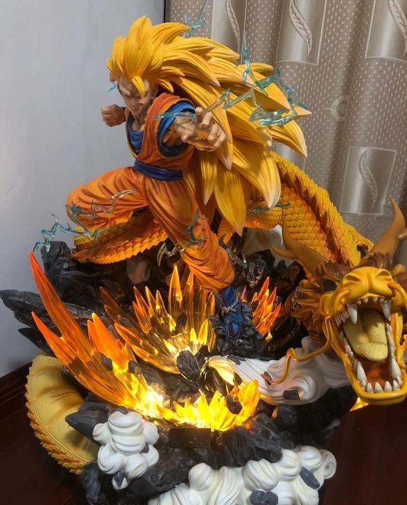 七龙珠手办20厘米以上大型手办孙悟空贝吉塔...