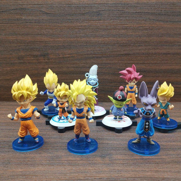 出 七龙珠手办WCF30周年 合集神与神篇...