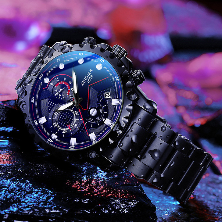 【狂欢价】2021年新款阿玛妮黑武士手表男...