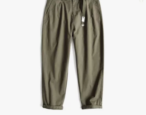 工装弹力磨毛加厚350G重磅男款休闲裤送腰...