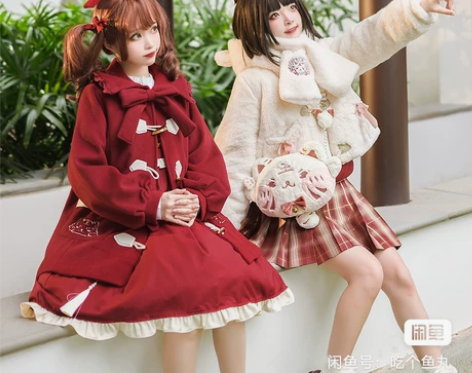 虎虎生威新年套装千叶jk原创学生秋冬新年保...