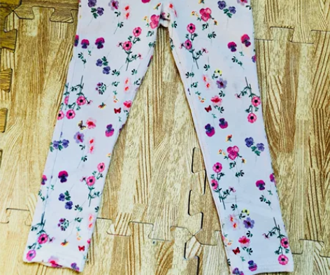 h##amp；amp；m 碎花打底裤印花弹...