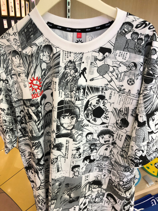 足球小将 场贩限定 全幅面 漫画原稿 T恤...