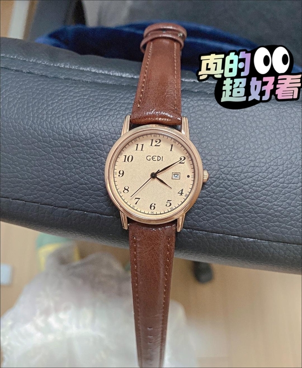 【就剩一个全新】歌迪手表女法国小众十大品牌...