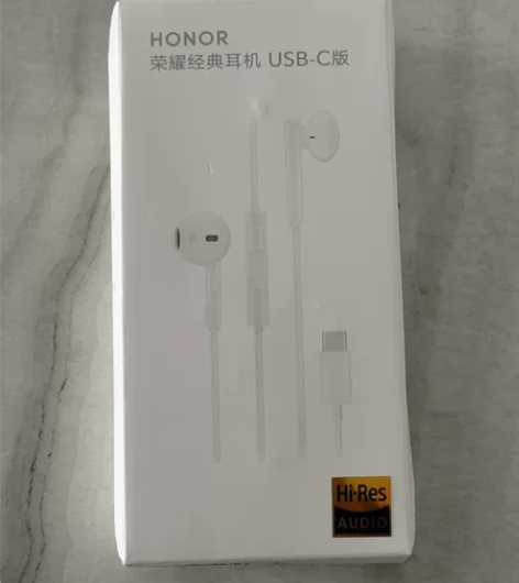 荣耀经典耳机 USB-C版,全新未拆,保...