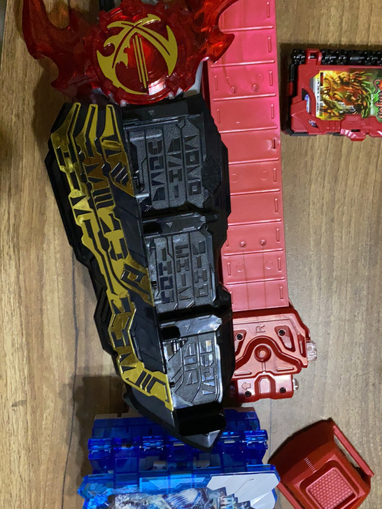 蒙面超人saber火炎剑烈火dx+腰带+被...