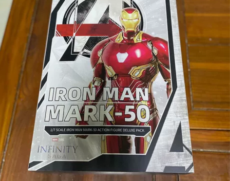 正版咪咕漫威手办正版限量版1:7钢铁侠MK...