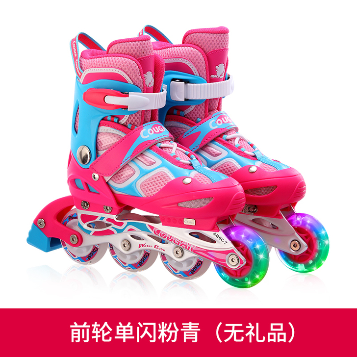 COUGAR/美洲狮 直排轮 没穿几次，八...