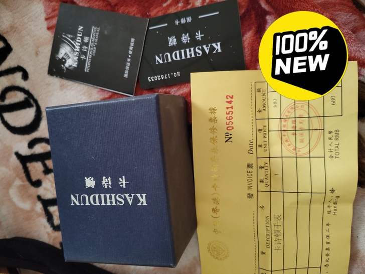 全新手表，孩子爸生日时候送的，一直没带##...