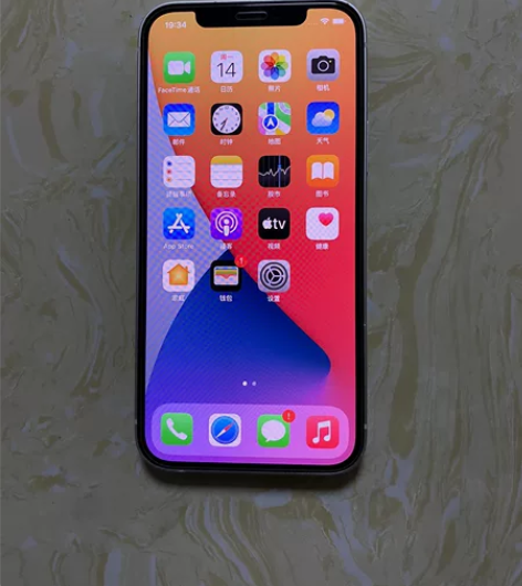 全原国行双卡双待白色苹果12，5G+128...