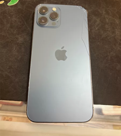 苹果12promax蓝色128g国行，原版...