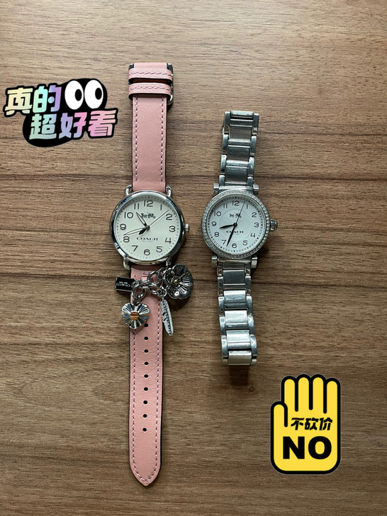 Coach手表，9.9新，去美国玩买的，基...