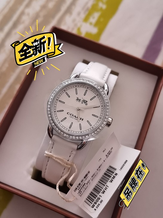 Coach W6051 WHT  WMN