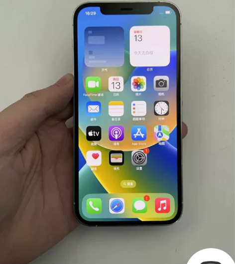 12Pro国行白256g 95新（无磕碰 ...
