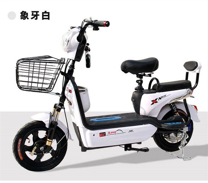 吾乐新款电动车成人电动自行车48V小型电瓶...