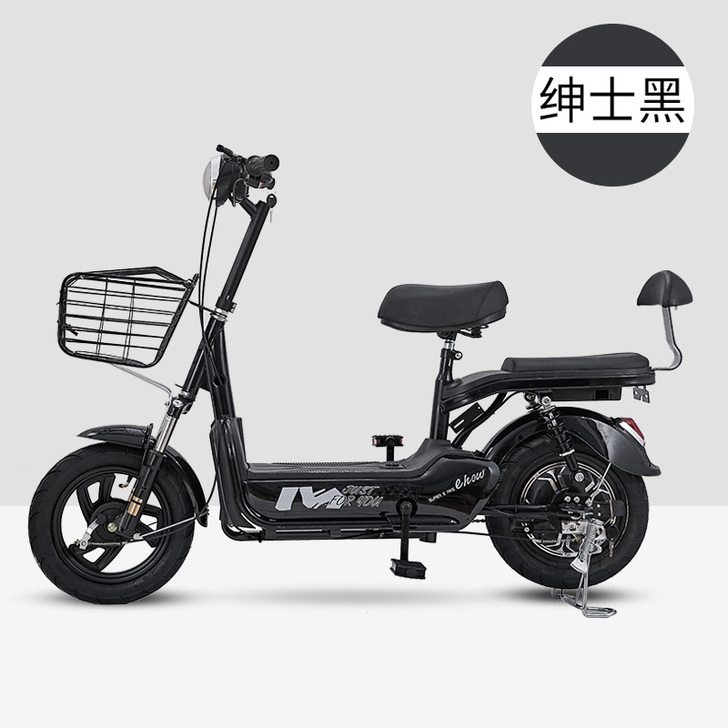 中富电动车新国标小型电动自行车48V电瓶车...
