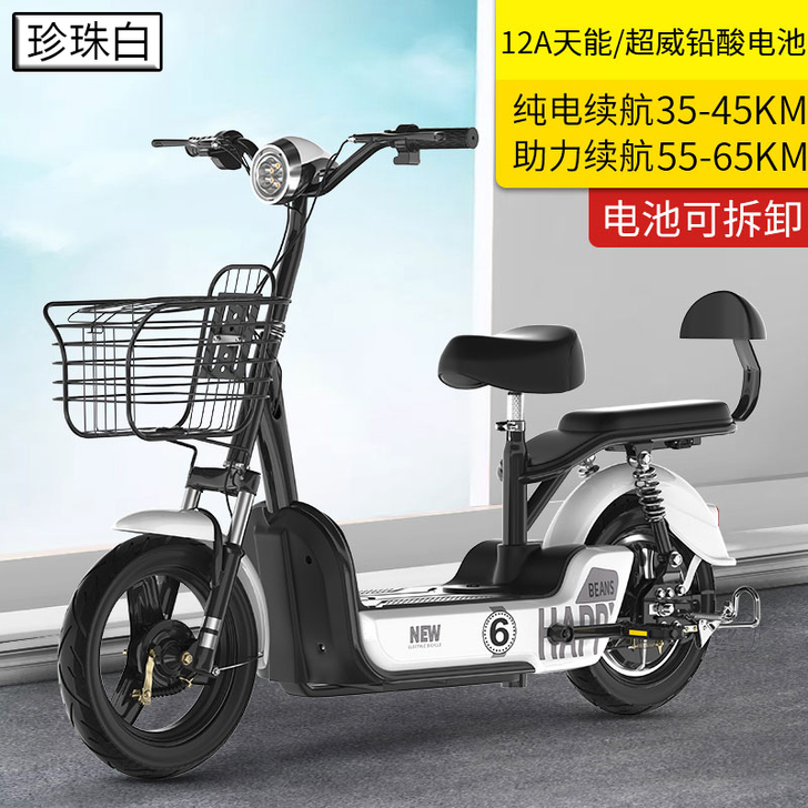新国标品牌电动自行车小型车电瓶车男女士48...