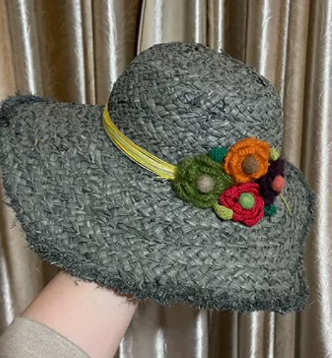 草帽 貌美 闲置了 浪费便宜出 喜欢拍照的...