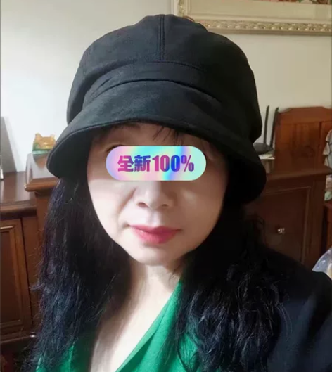 处理价拿到一批保暖帽子女秋冬麂皮绒网红黑色...