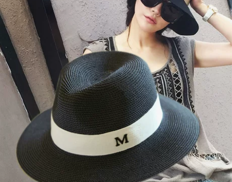 【远行】呛口小辣椒同款m草帽爵士礼帽子女夏...