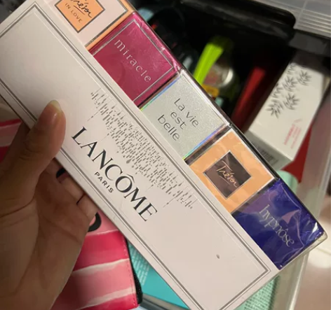 兰蔻香水五件套Q版 朋友送的 全新未使用 ...