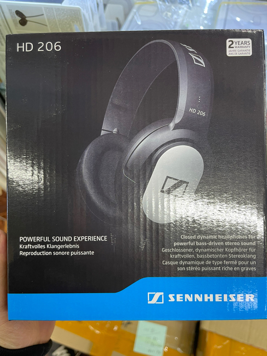 SENNHEISER/森海塞尔HD206头...