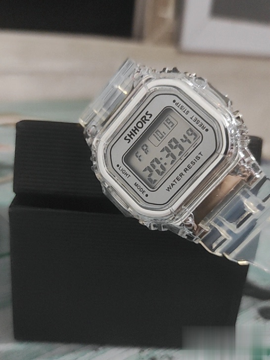 【包邮】抖音推荐运动系列透明小方块ins风...