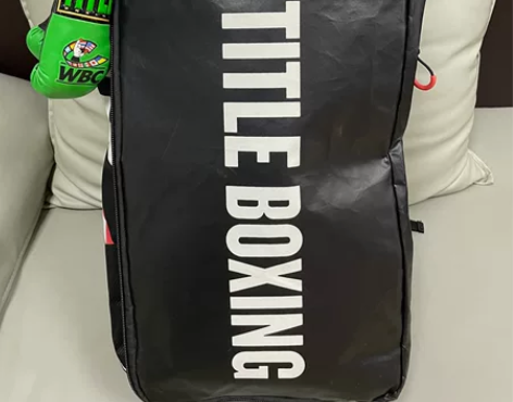 TITLE拳击背包 超级护具专用双肩扩容包...