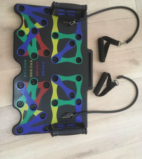 多功能俯卧撑训练板家用男练胸肌支架辅助器府...