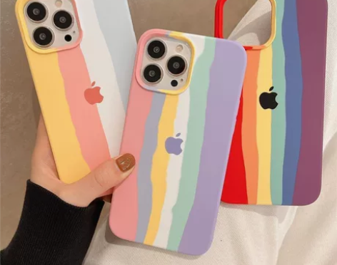 官方苹果14彩虹手机壳iPhone13pr...