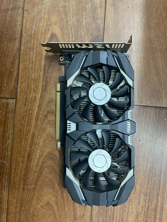 微星gtx1050飙风版显卡2G，家庭自用...