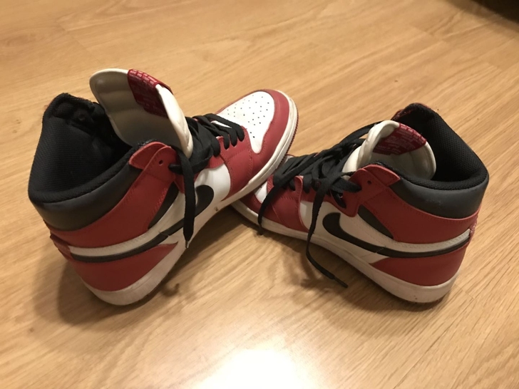 耐克八九成新150出   韩国脏脏鞋加绒的...