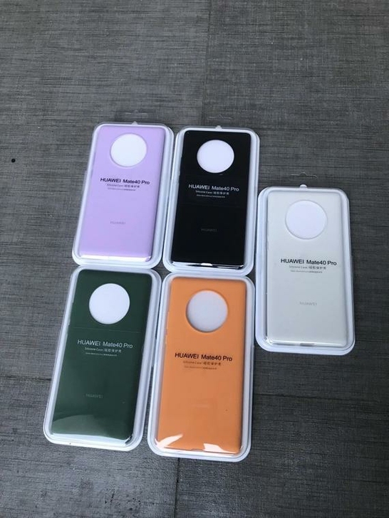 华为mate40pro手机壳原厂液态硅胶壳...