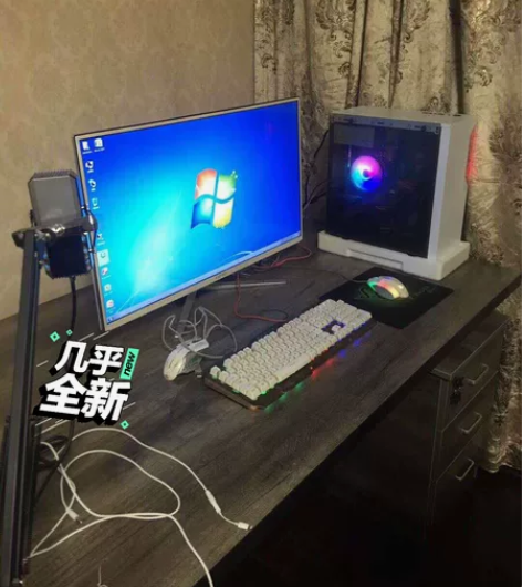 二手电脑转让    整套台式机电脑，联想办...