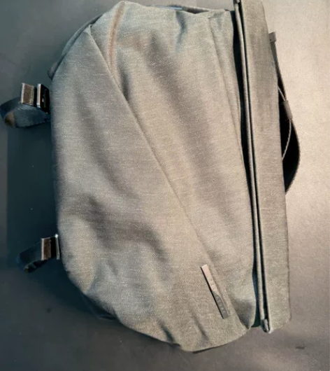 NIID原创邮差包潮牌男士包包单肩包机能斜...