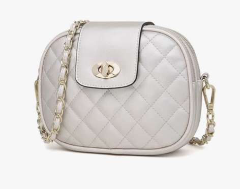 包包女2019新款真皮女包菱格韩版百搭斜挎...