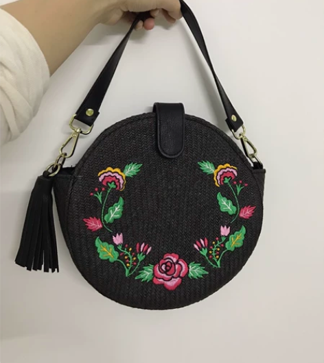 日系编织包民族风手提包ins风夏日必备 度...