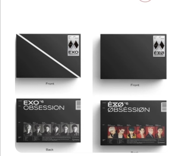 exo 六辑团专  两版齐全