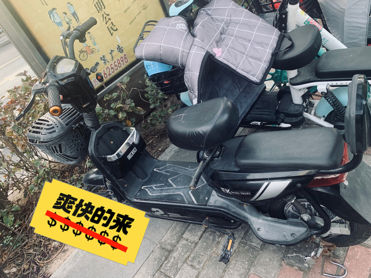 加州豹电动车新国标48V踏板助力小型电瓶车...