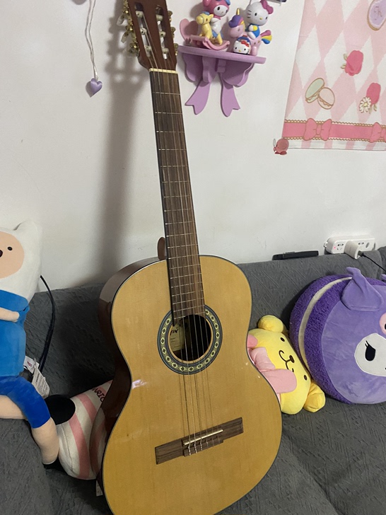 jinyin吉他流行音乐古典全新木吉他黄色...