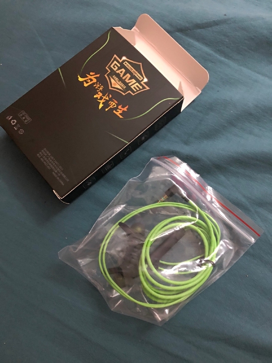 【游戏专用】蓝悦A6黑鲨游戏耳机入耳式电竞...