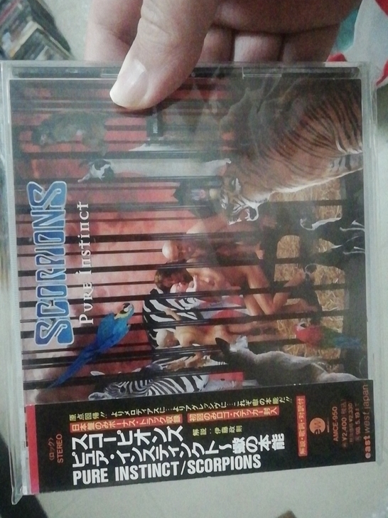 蝎子乐队,scorpions,日版仅拆97新